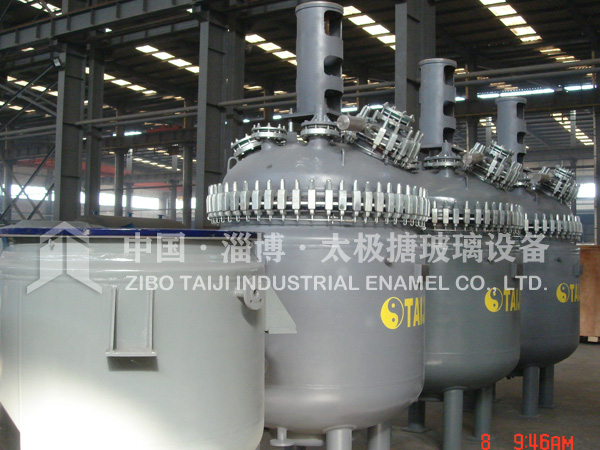 1000L-6300L開(kāi)式搪瓷反應(yīng)釜